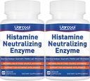 DAO Ensüümilisa histamiindiamiinoksüdaasi lisand sujuvaks seedimiseks - valmistatud USA-s - 60 Softgels (2 pudelit)