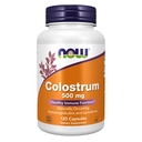 NOW Toidulisandid, ternespiim 500 mg, looduslikult esinevad immunoglobuliinid ja laktoferriin, 120 Veg kapslit