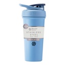 BlenderBottle Sport Sleek Isoleeritud roostevabast terasest raputuspudel traadi viskiga, 25-Ounce, Dusty Blue - Protein Shakes & Hydration sportlastele & Fitness Entusiastid, lihtne segamine, Slim Lihtne hoida, hoiab jooke külmana, lukustatav Lid