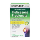 HealthA2Z® flutikasoonpropionaat ninasprei | 50 mcg pihusti kohta | 24 tundi allergia leevendamist | 144 pihustit | 0,62 fl oz. (18,2 ml) (0,62 fl oz). (Tagasi 1)
