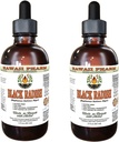 Hawaii Pharm Black Radish Alkoholivaba vedelik Ekstrakt, must redis (Raphanus Sativus Niger) Kuivatatud juur Glücerite looduslik taimelisa 2x2 oz