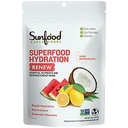 Päikesetoit Superfood Hüdreerimine Uuendus- Kookospähkli Veepulber, Elektrolüütide Pulber Sidruniga, Meresool & Mineraalid, Puhas Orgaaniline Elektrolüütide Joogi Segu - 8 oz Bag