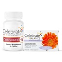 CelebrateONE 45 Multivitamiin koos raua ja tasakaaluga Probiootiline komplekt - Bariaatrilised vitamiinid gaasijärgseks möödavooluks ja varrukate gastrektoomiaks - põhjalik toitumis- ja seedetrakti tugi