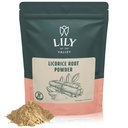 Lily of the Valley Lagriice/Liquorice Root Powder – Ground Mulethi Sourced from India – Natural Sweetener – Vegan & Gluten-free – Pakendatud taassuletavasse kotti (16oz, 453g)