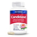 Enzymedica, Candidase, Ensüümid õrn puhastustoetus, Gut Health, 120 Count