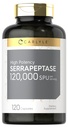 Carlyle Serrapeptase 120000 SPU | 120 kapslit | Toetab Sinus Health | Gluteenivaba ensüümilisand