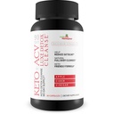 90-päevane Keto + Acv Luxe Detox Cleanse - Psyllium Keto Detox Cleanse 90-päevane varustus - aitab vähendada soolepuhitus ja kõhu suurus - täis kehapuhastaja - Premium Keto Acv Luxe Cleanse Keto Lux