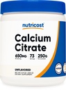 Nutrikost Kaltsiumtsitraadi pulber (250 grammi) Maitsestamata