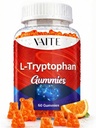L Trüptofaan 1000mg Gummies - Näritav täiendus positiivsele väljavaatele, rahulik toetus ja sisemine tasakaal, 60 Vegan Gummy, et edendada rahulikke öid, toetada vaimset keskendumist ja julgustada rahumeelset und