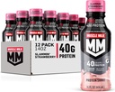 Muscle Milk Pro Series Protein Shake, Slammin' Maasikas, 40g Valk, 14 Fl Oz, 12 Pack