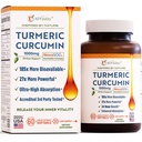 A1Vitality NovaSOL kurkumiin 1000mg - kliiniliselt tõestatud 185x kõrgem imendumine - soodustab ühist mugavust, liikuvust ja üldist heaolu - mitte-GMO, doktor Formulated, 60 Softgels.