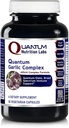 Quantum Nutrition Labs Quantum küüslaugu kompleks - küüslaugu Allicin Supplements, küüslaugu pillid, Allicin Extract, küüslaugu ekstrakt, orgaanilised küüslaugukapslid, Immune Support - 60 taimset kapslit
