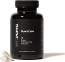 Tranont Transform | 60 kapslit | Toetab üldist tervist ja võib toetada nahahooldust | Energiatugevdaja täiendus | Taimsed ensüümid tervise ja heaolu jaoks | Toetab vaimset selgust ja fookust