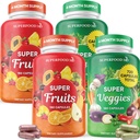 Superfood Puu- ja Köögivilja Täiendus - Puu- ja Köögiviljakapslid 100% Terved Super Puuviljad ja Super Köögiviljad Toidulisandid Ja Vitamiinid, Koos Oliivilehega (720 Loeng (4. pakk))