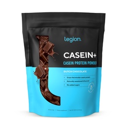 LEGION Kaseiini valgupulber (Hollandi šokolaad) - aeglaselt vabastav Micellar Kaseiini valgupulber - GMO-vaba, Gluteenivaba ja looduslikult magustatud pulber rohusöödetud lehmadest (25 serveerimist)