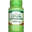 Nature's Truth Ceyloni kaneel Kapslid | 2000mg | Mitte-GMO & Gluteenivaba täiendus