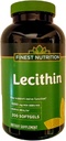 Parim toitumine letsitiin 1200mg Softgels 200 ea poolt Finest Nutrition
