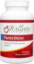 Terviseressursid Pantetiin - aktiivne vitamiin B5. vegan (300 mg, 90 kapslit)