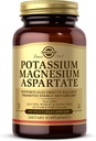 Solgar Kaalium Magneesium Aspartaat - 90 Köögiviljakapslit - Vegan, Gluteenivaba, Piimavaba, Kosher