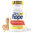 Nattokinase 2000 FU - Nattokinaasi täiendus toetab südame-veresoonkonna tervist ja tervislikku vereringlust - mitte-GMO, gluteenivaba, 90 Veggie kapslit, valmistatud USA-s