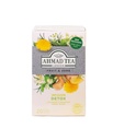 Ahmad Tee Taimne Tee, Ingver, Piparmünt, Fennel, Dandelion, & Birch 'Detox' Teabags, 20 ct (6. pakk) - Kofeiinivaba ja suhkruvaba