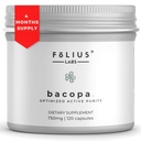 Bacopa Monnieri kapslid 750mg - taimsed toidulisandid 40% bacosides Bacopa Monnieri - aitab toetada mälu ja kognitiivset võimekust - 120 kapslit