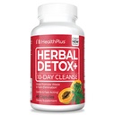 Health Plus Herbal Detox + (10-päevane puhastamine) 40 kapslit, 20 serveerimist