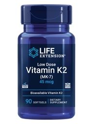 Elu pikendamine Madala annusega K2-vitamiin - toetab arteriaalset tervist - mitte-GMO, gluteenivaba - 90 Softgels