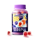 Täiskasvanute unekummid, melatoniin 3mg, L theanine, Ashwagandha, Gluteenivaba, suhkruvaba, maasikamaitse 60 krahv