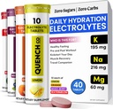 Quench Electrolyte tabletid 40 loe kiirhüdraatumist, elektrolüüte, paastuvaid elektrolüüte ei ole suhkur optimaalseks hüdratsiooniks, mitte pulber - arbuus, apelsin, segatud marjad, sidrunimaitsed