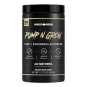 Anaboolne sõjapidamine Pump-N-Kasvav Lihaspump Täiendus Kofeiin Tasuta Pre Treening L-tsitrulliin, L-arginiin, Beeta-alaniin (Au Naturel - 30 Servings)