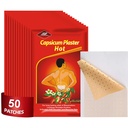 50 Krahv Kapsaitsiin Patches, 4,72 "x7.08" Hot Capsicum Patch