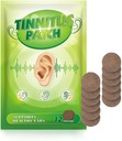 Tinnitus Patch helistavatele kõrvadele, Tinnitus Ear Patches Natural Formula Earaches (12 plaastrit)