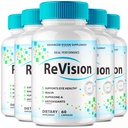 IDEALNE TULEMUSLIKKUS (5 pakendit) Revision Eye Supplement Pills Advanced Vision 2.0 Eye Care Complex Vitamin Capsules Pro (300 kapslit)