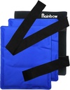 RAINBOW Gel Ice Pack for Back Hip õlapõld, korduvkasutatavad jääpakendid vigastuste valu leevendamiseks, soojuskülma surveravi pakendid kirurgiaks, turse, sinikad suured külmapadjad (11" x 14 " - pakendis 2)