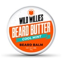 Wild Willies Premium Beard Balm meestele, Leave-In Butter Conditioner orgaaniliste koostisosadega, Edendada kasvu, Eemaldada Itch & Dandruff - Taastab niiskuse - Cool Mint, 2 Oz