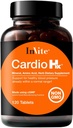 InVite Health Cardio Hx® - vereringe, südame ja südame-veresoonkonna tervise toetamine - sisaldab magneesiumi, tauriini, Hawthorni marja - 120 tabletti