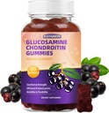 Glükoosamiin Chondroitin Gummies Täiendus meestele ja naistele 60 Kummitused