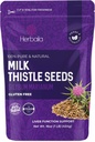 Herbaila piimaohaka seemned, 1 lb. Silymariini piimaohaka tee, pakendamata piimaohaka ürdi kogu seemned, puhas piimaohaka maht, kogu piimaohaka seemned, kõik looduslikud, gluteenivabad, mitte-GMO. 1 nael.