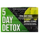 Strip 5 Day Detox Cleanse - Täielik keha puhastamine | Eemaldage toksiinid ja soovimatud lisandid - looduslik, tervislik puhastustoetus maksale, kuseteedele, neerudele, seedetraktile - 40 kapslit