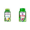 Vitafusioon Melatoniin 140 loend ja vitamiin B12 kummi vitamiinid, 90 Count Cherry maitse energia metabolismi ja närvisüsteemi tugi