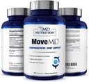 1MD Nutrition MoveMD - Terviselisa liigeste ebamugavuse ja toetuse - meie kollageeni pillid on oskuslikult formuleeritud naistele ja meestele w / hüaluroonhape ja astaksantiin