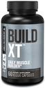 Jacked Factory Build-XT Daily Lihaste Ehitaja & Performance Enhancer - Lihaste Ehitus täiendus lihaste tugevust ja kasvu | Kaubamärgiga Koostisosad Peak02, ElevATP & Astragin - 60 Veggie pillid