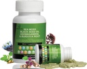 Sea sammalkapslid - 60 kapslit Seamoss Black Seed Oil Ashwagandha Burdock Root Supplement, Iiri mere sammal täiendus C-vitamiini D3 Manuka & Dandelion, Multi Minerals Supplement