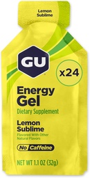 GU Energy Original Sport Toitumine Energiageel, Vegan, Gluteenivaba, Kosher ja Piimavaba On-the-Go Energia Iga treening, 24-Count, Sidrun Sublime
