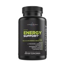 Livingood Daily Energy Support, 11-in-1 toidulisand magneesiumiga, vitamiin B6, B12, aminohapped, L-karnitiin, CoQ10, ženšenn ja L-teaniin, toetab looduslikku energiat meestele ja naistele, Vegan, 60 kapslit