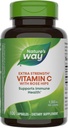 Nature's Way Extra Strength(1) Vitamin C with Rose HIPS, Supports Immune Health*, Collagen Production*, High Potency Vitamin C, 100 Capsules (Packaging May Vary)