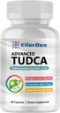 Üldine TUDCA lisa- maksa tugi, puhas Detox&Repair, Ultra Tugevus Sapisool TUDCA 1000mg 60 kapslit