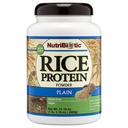 NutriBiotic - tavaline riisiproteiin, 1 Lb 5 oz (600 g) - madala süsivesikusisaldusega, Keto-sõbralik, vegan, toore valgu pulber - kasvatatud ja töödeldud ilma kemikaalide, GMOde või gluteenita - lihtne seedida ja toitainerikas