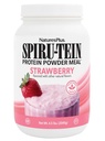 NaturesPlus SPIRU-TEIN, maasikas - 4,5 naela - taimepõhine valgu raputamine - mitte-GMO, taimetoitlane, gluteenivaba - 60 serveerimist